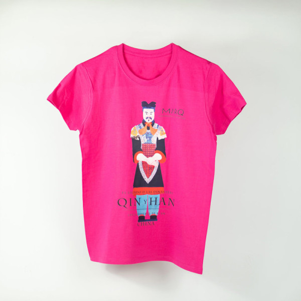 Camiseta Infantil Fucsia Unisex Guerreros de Terracota