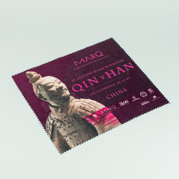 Gamuza Limpiagafas Guerreros de Terracota